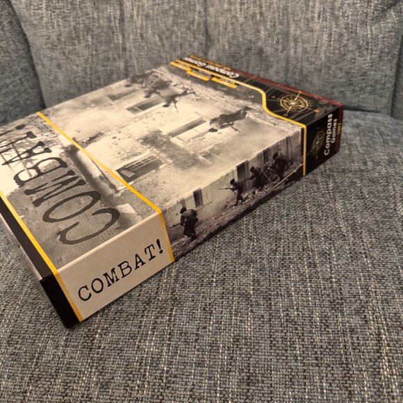 Combat! Volume 1 (open, unpunched, cards in factory seal) Compass Games - Picture 5 of 12